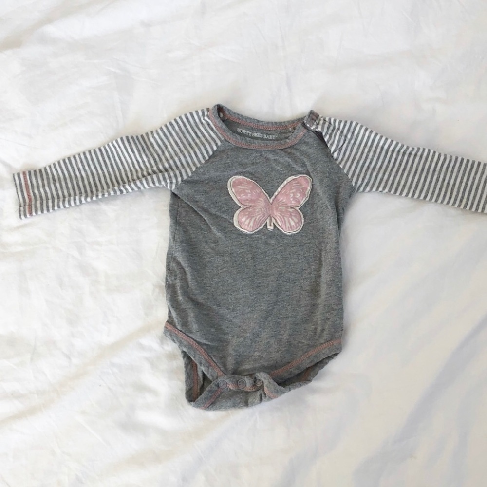 Burt’s Bees Baby Butterfly Organic Cotton Onesie